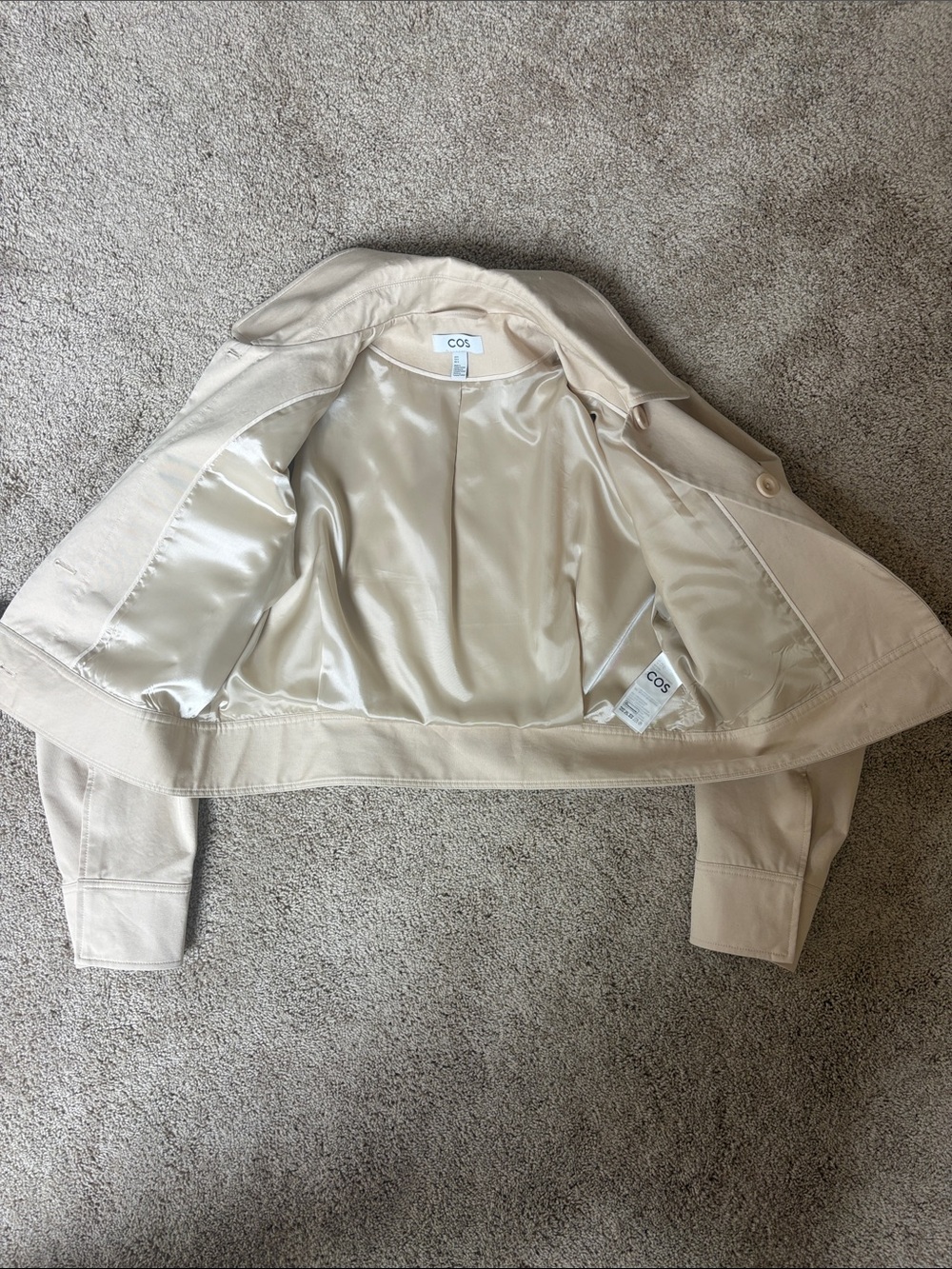 COS crop jacket size 6 - Picture 6 of 8